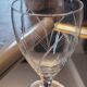 10 60's stemmed glasses