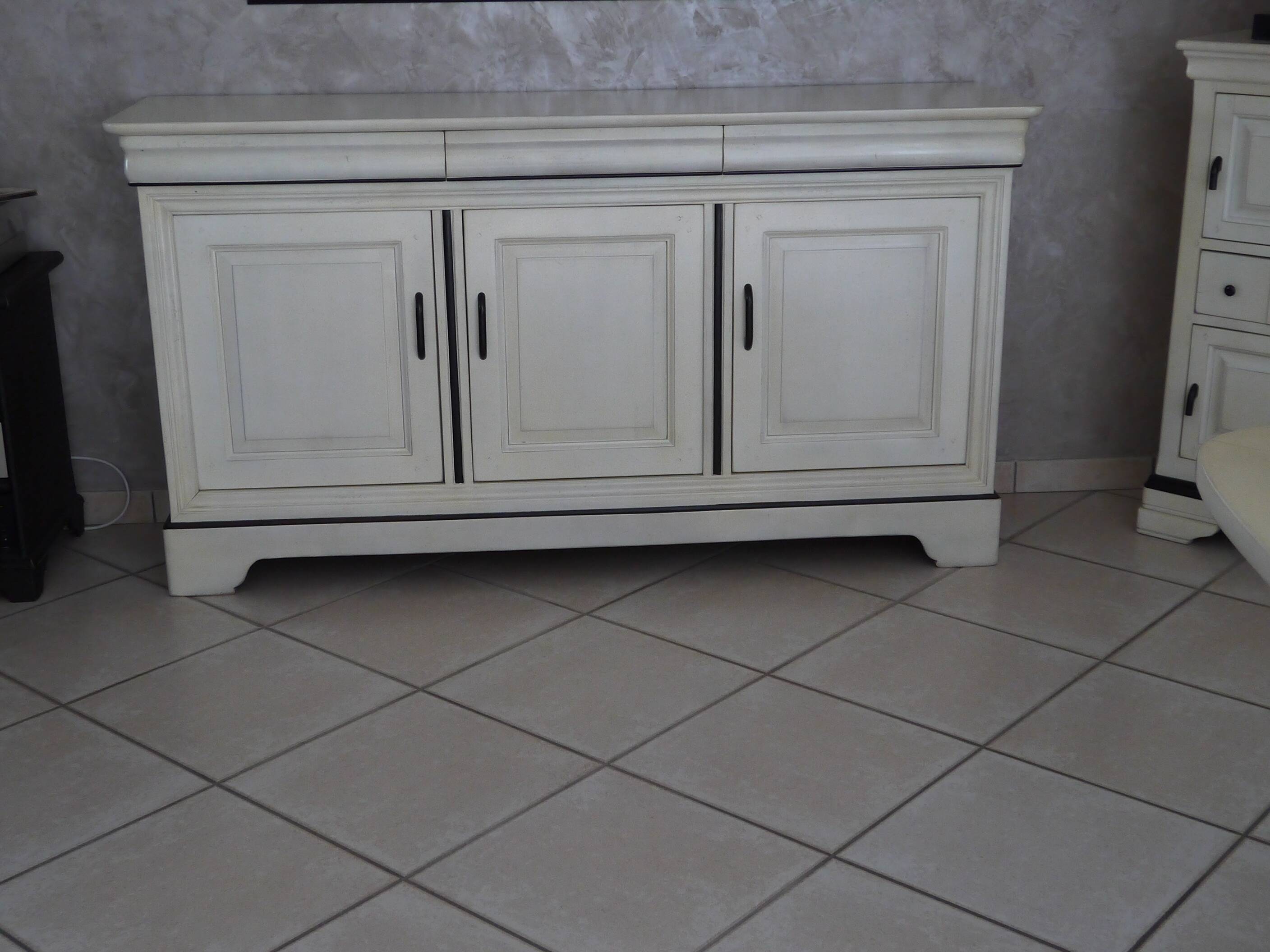 Cherry wood sideboard furniture professionally refurbished