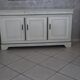 Buffet in cherry wood refurbished by a professional.