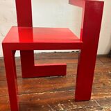 Steltman Chair designed by Gerrit Thomas Rietveld 1963