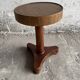 Table d’appoint vintage en bois – France, vers 1950
