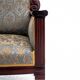 A pair of armchairs, Northern Europe, circa 1870.