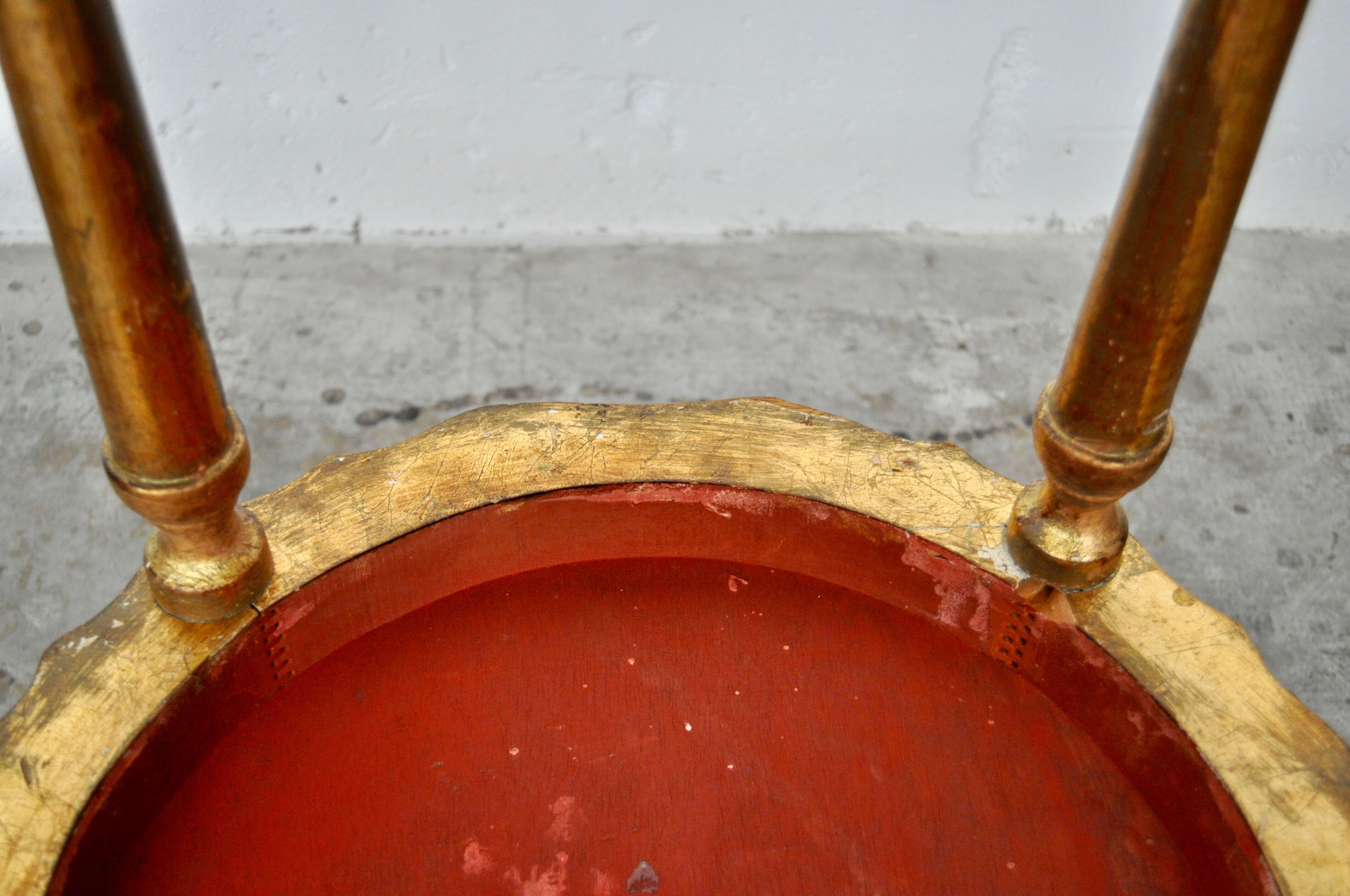 Hand-lacquered coffee tables, 1970s, set of 2