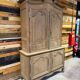 Antique sandblasted dresser