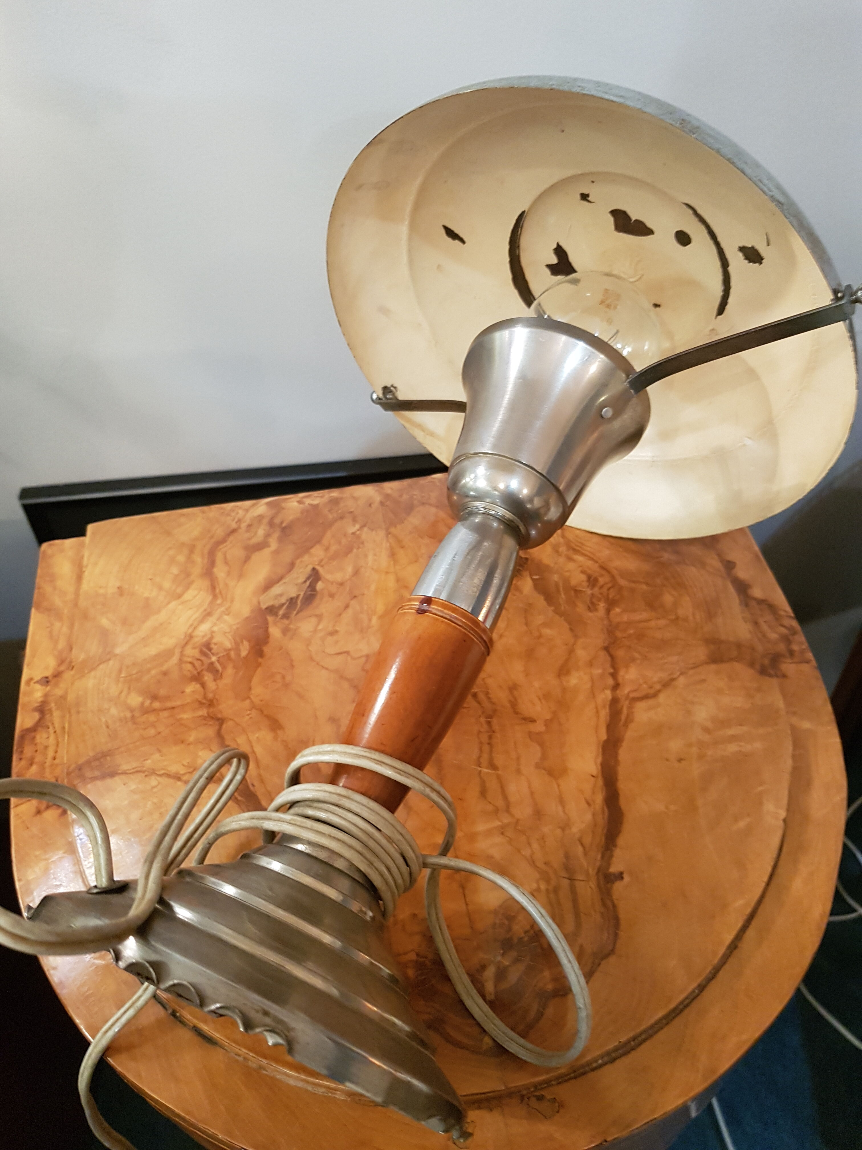 Mushroom art deco lamp