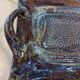 Blue ceramic dish