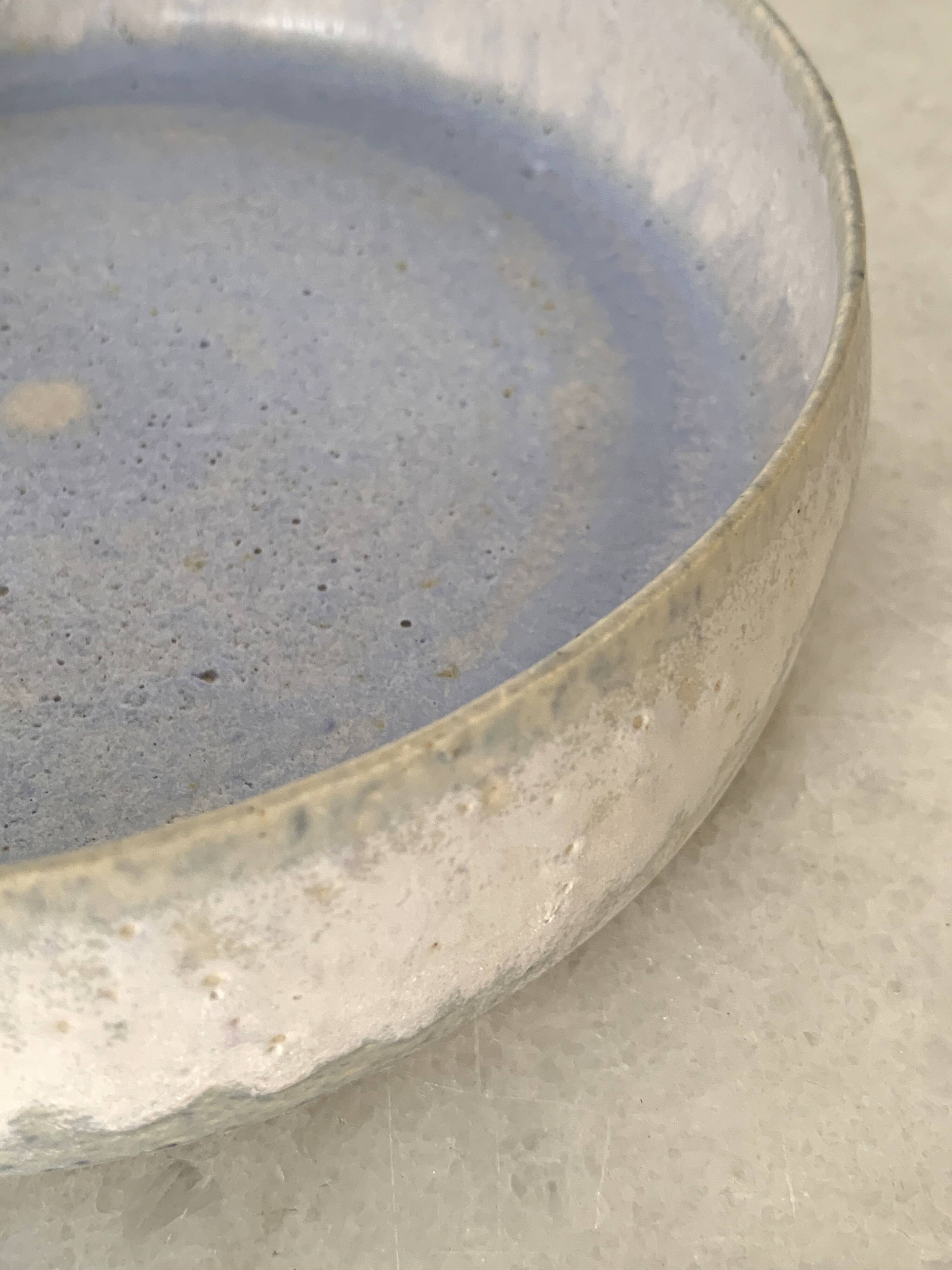 Artisanal stoneware bowl