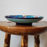 Longwy enamel plate