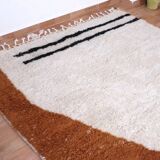 Handmade, colorful Beni Ouraine rug, traditional style, size 150 x 250 cm