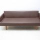 Vintage Eastern Bloc sofa, mid-century seating, 1970s, Czechoslovakia
