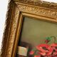 Bouquet of poppies on a table.