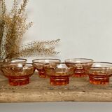 6 Rosaline champagne glasses