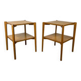 Pair of 1950s modernist side tables.