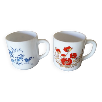 Vintage Arcopal Mugs