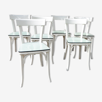 Série de 6 chaises Baumann bistrot