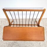 Magazine holder end of sofa 1950
