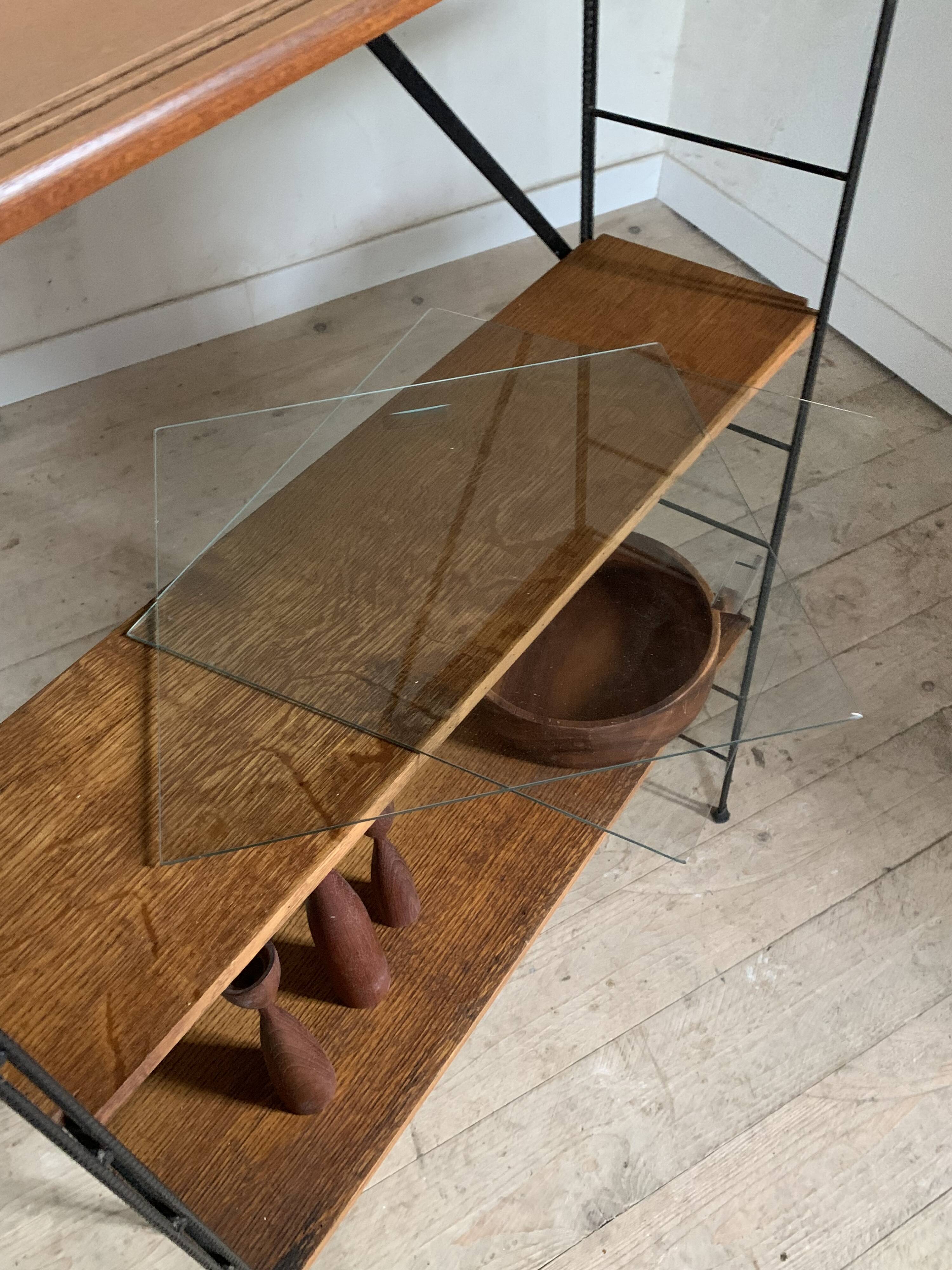 Vintage string style freestanding bookcase