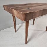 Vintage dining table in walnut, 1970s