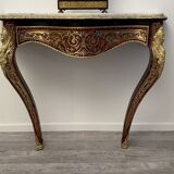 Console en marqueerie Napoleon III
