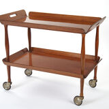 Wheels wooden serving