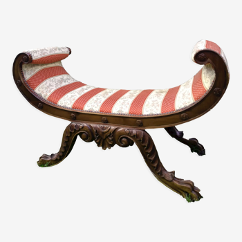 Directoire style bench