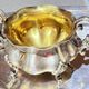 Antique Tea Set 4 Part English Silver Serving Tray, gild Home Decorative Objects