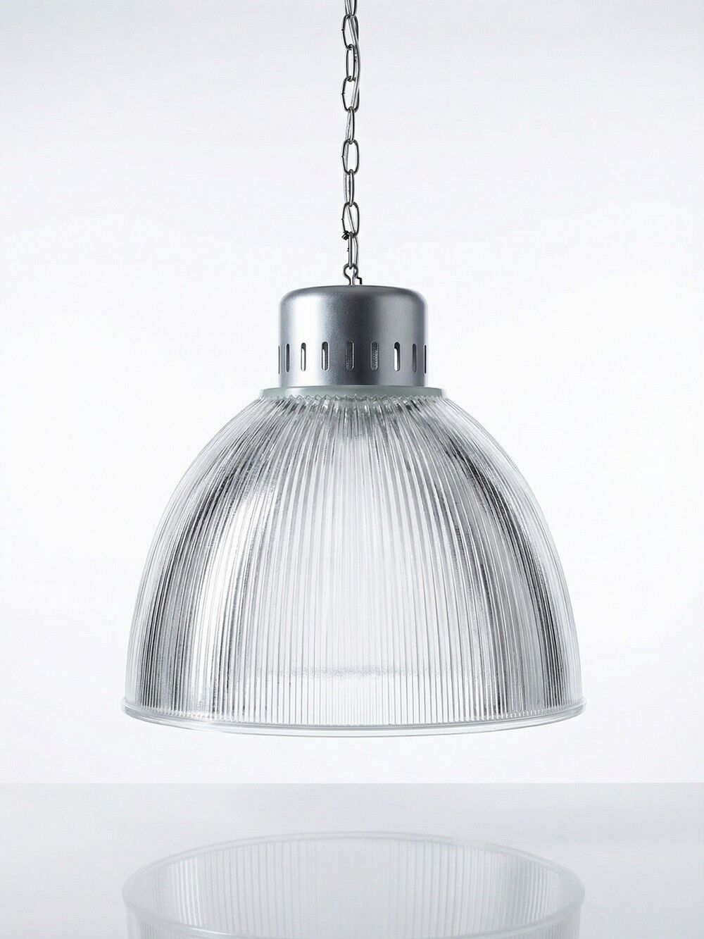 Industrial suspension in prismatic glass type Holophane, Thorn, 1998