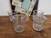 Old jam jars
