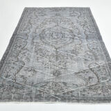 6x8 dark gray classic vintage rug,176x256cm