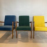 Chaise polonaise vintage en vert, années 1970