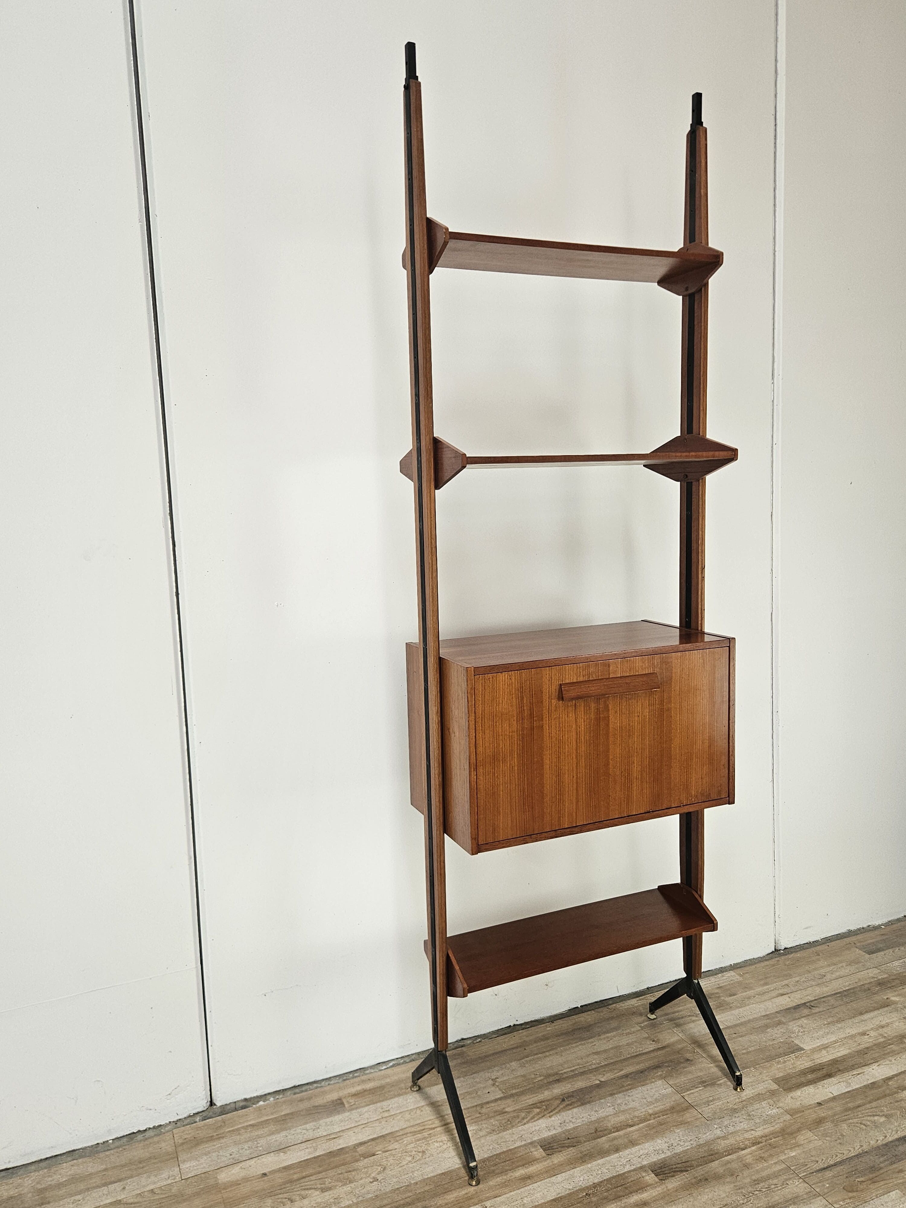 Swedish teak bookcase from the 1960s