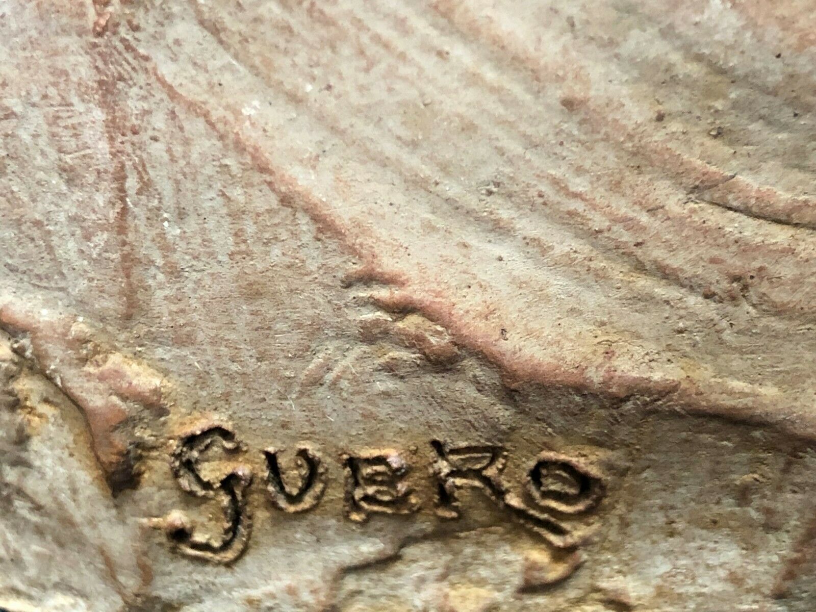 Terracotta bust representing Beethoven around 1930