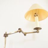 Telescopic bronze floor lamp