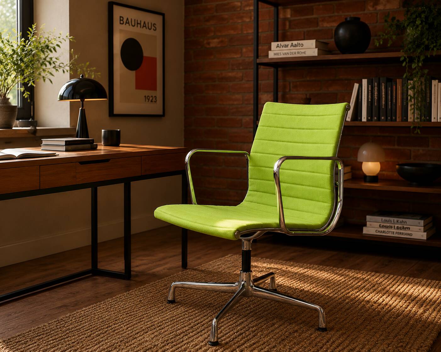 Vitra EA 108 Aluminum Swivel Chair