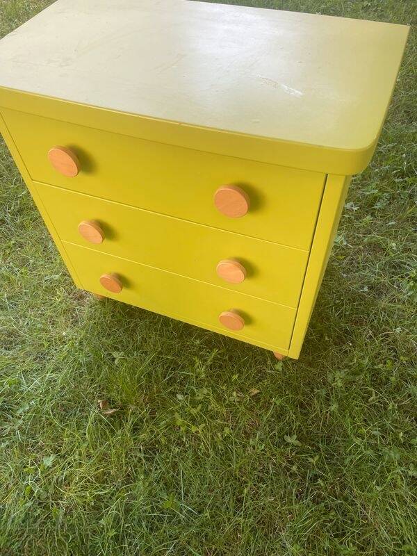 Vintage Vert Baudet Chest of Drawers