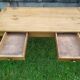 Table de ferme en merisier