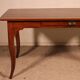 Louis XV table in oak, late 18th century.