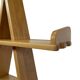 Vintage pyramid cabinet bookcase solid wood design