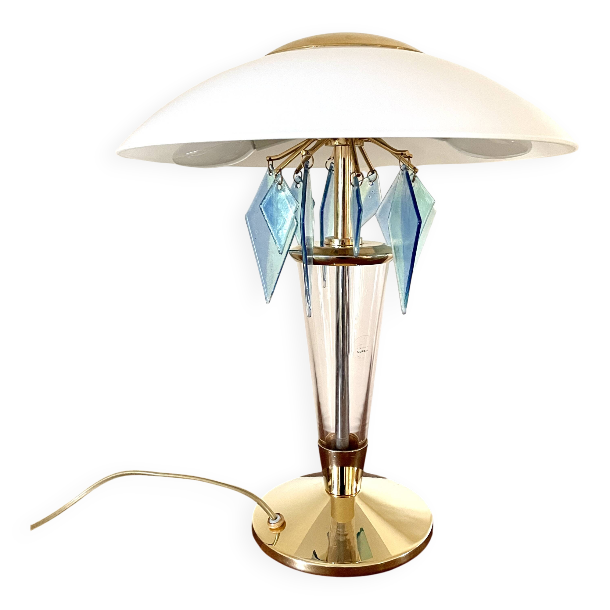 Lampe champignon Murano 1980