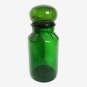 Maxwell Green Glass Jar Apothecary Bottle