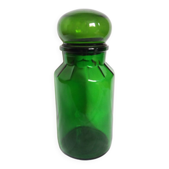 Maxwell Green Glass Jar Apothecary Bottle