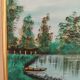 Oil painting with a beautiful quality frame.