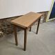 Console en bois, années 1970-1980