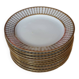 Assiettes monogramme