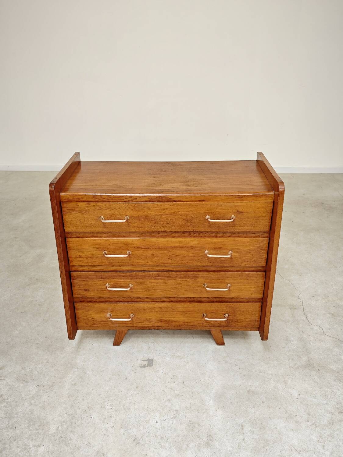 Commode vintage 4 tiroirs 1960