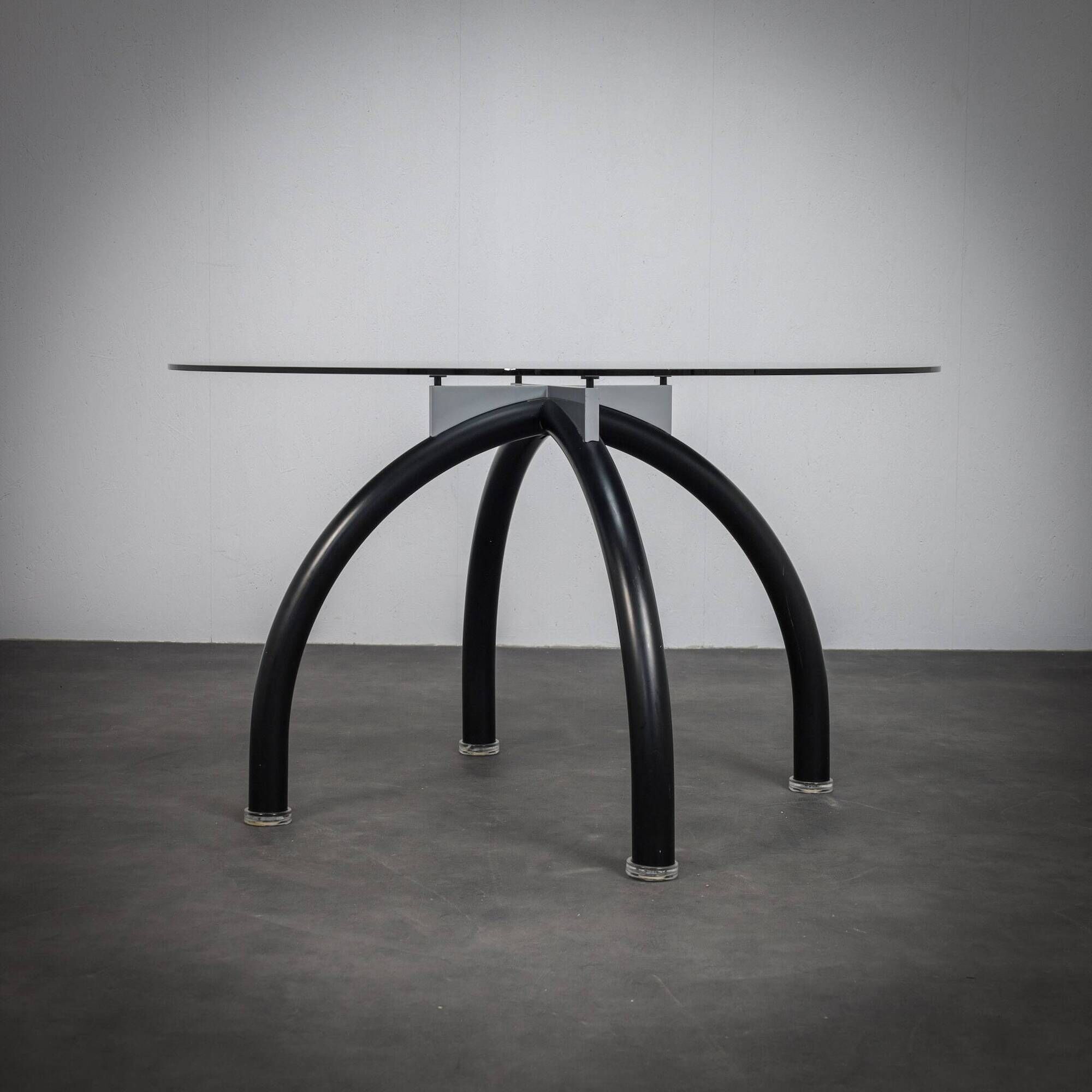 Postmodern Spider dining table by Ettore Sottsass for Knoll International, Italy, 1980s