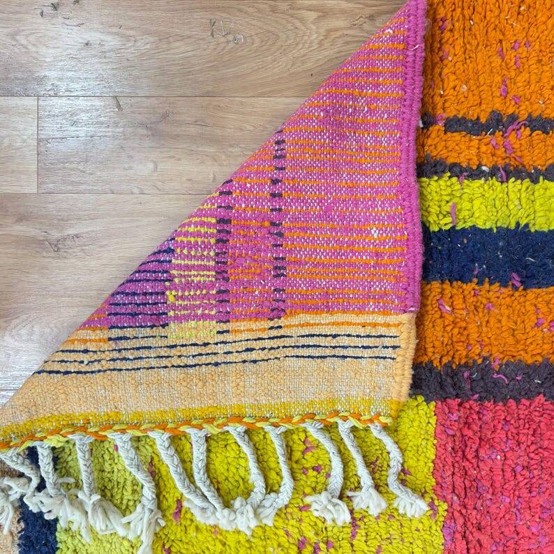Colourful Berber Moroccan rug 250cm x 150cm