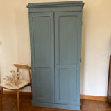 Parisian cabinet galvanizing blue
