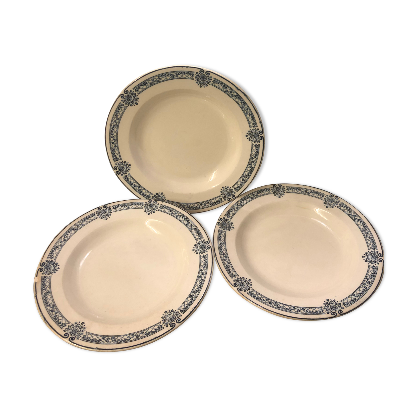 Assiettes Terre de fer