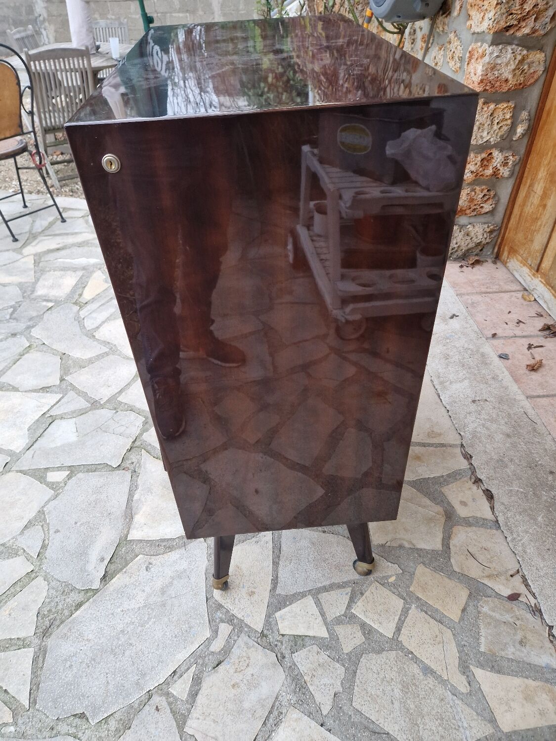 Vintage television cabinet Radiola Philips vintage